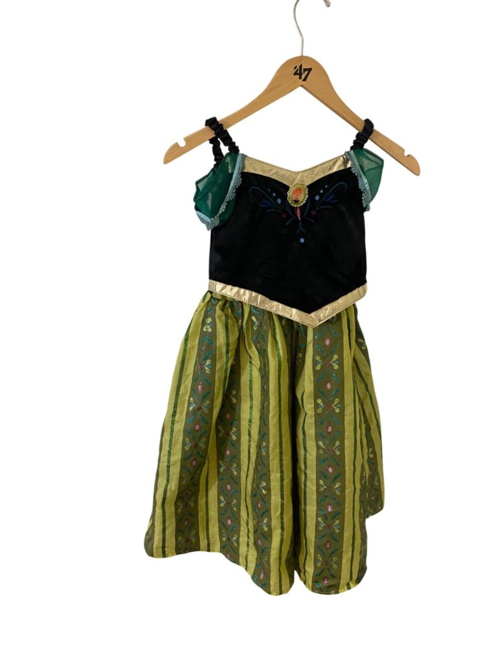 Disney Parks Official Anna Coronation Frozen Princess Cosplay Costume Gown - 7/8
